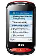 Best available price of LG Cookie Style T310 in Costarica